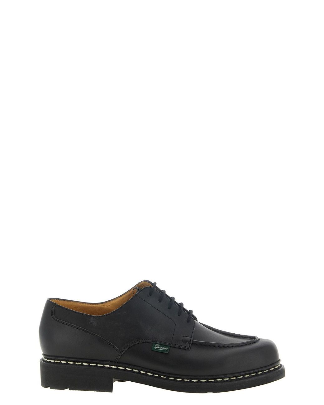 Paraboot Black 'chamboard' Derby Shoes for men