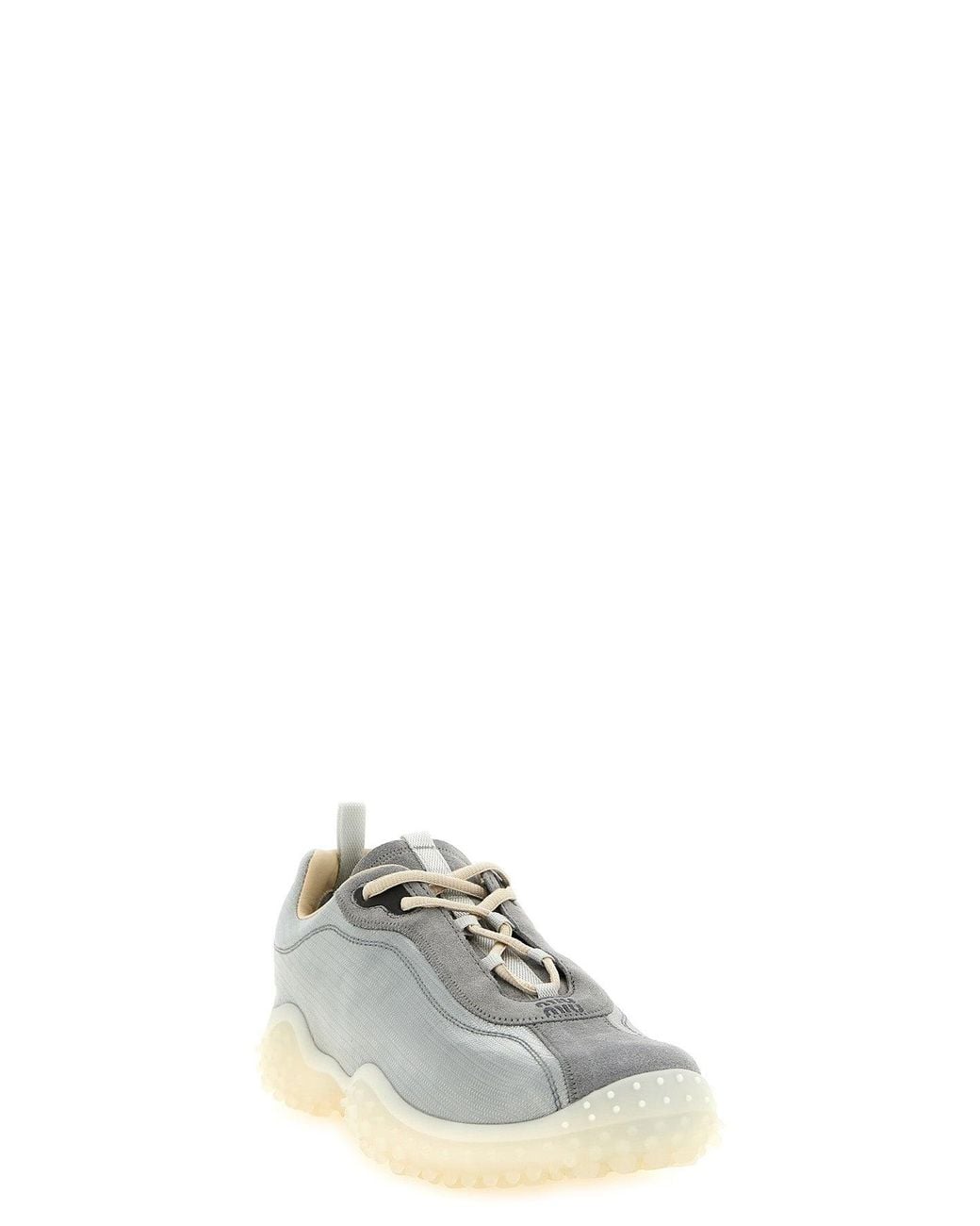 Sneaker 'Bubble' di Miu Miu in Gray