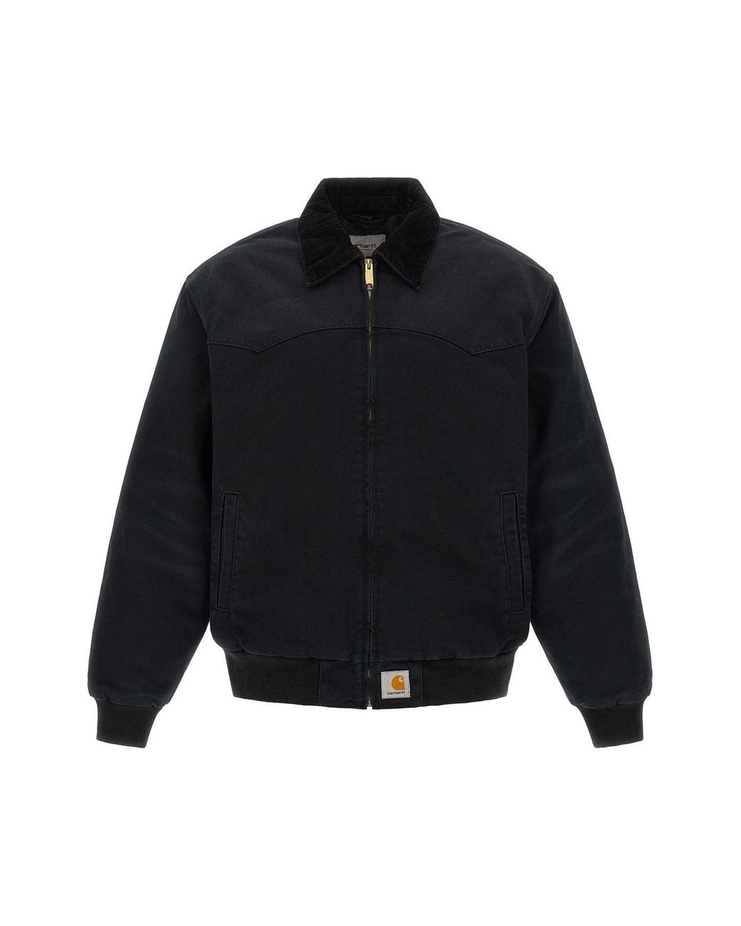 Carhartt Black Og Santa Fe Jacket for men