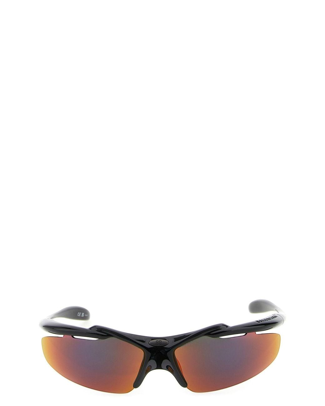 Balenciaga White Sunglasses 'Turbo D-Frame Bb0464S' for men