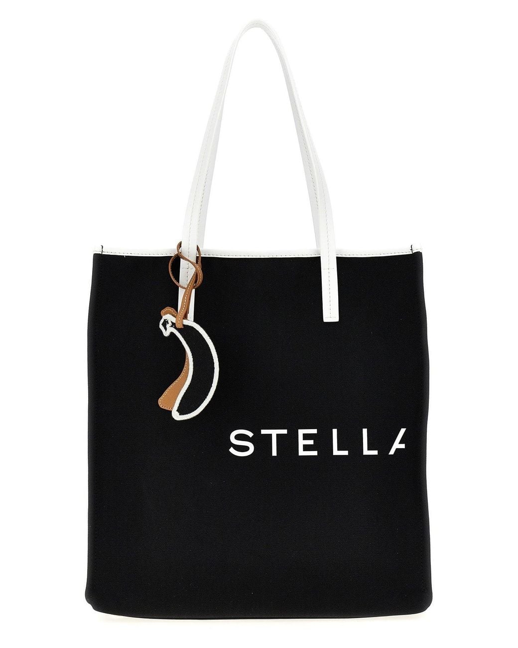 Stella McCartney Black Tote Bag 'Tote Eco Canvas'