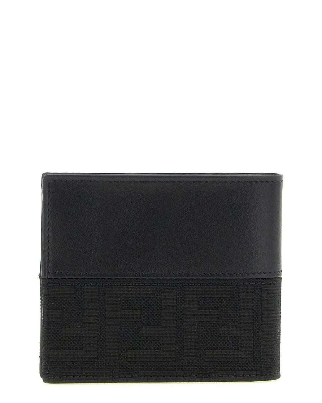 Fendi Ff Jacquard Geldbörse in Black für Herren