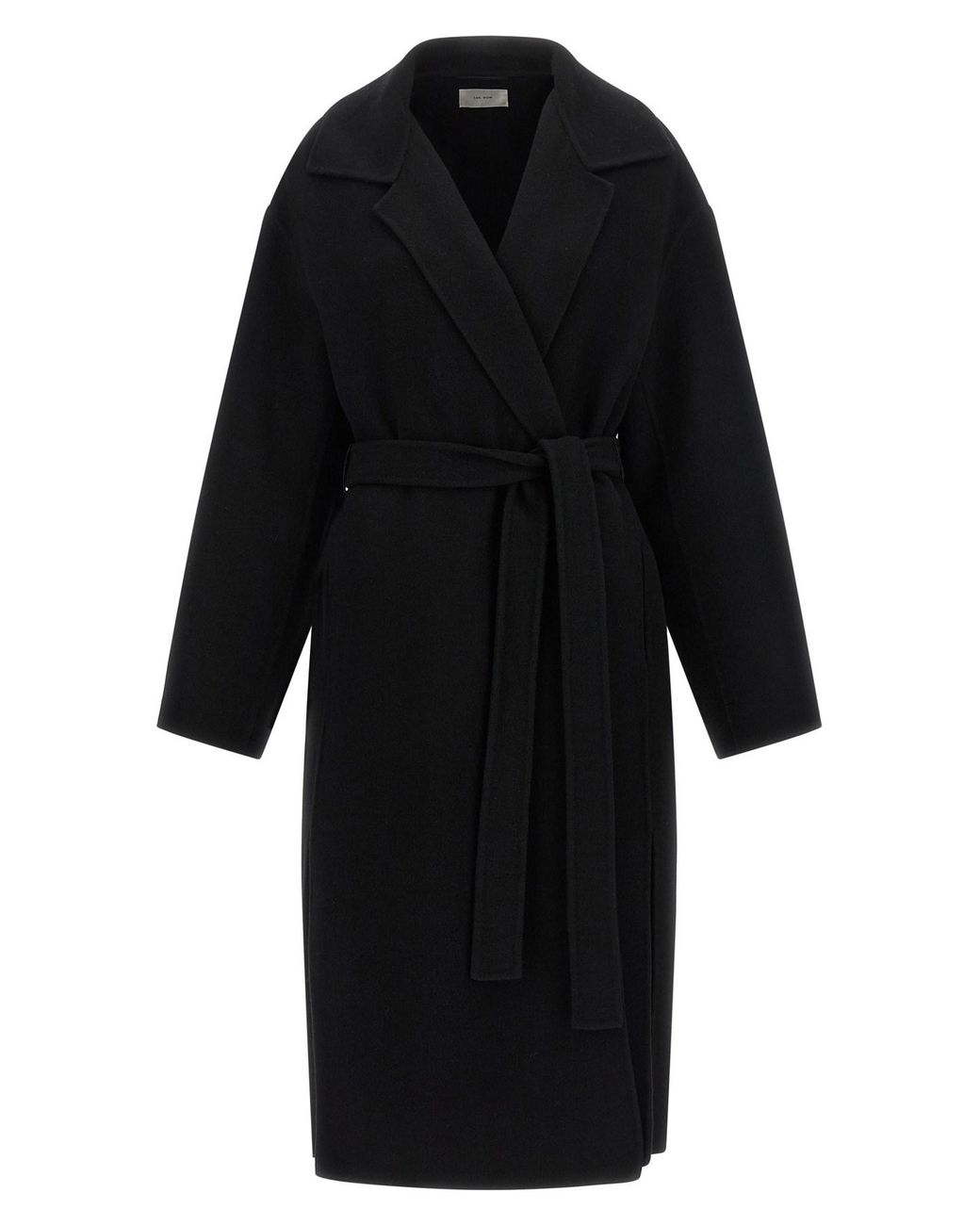 The Row Black 'ciara' Coat