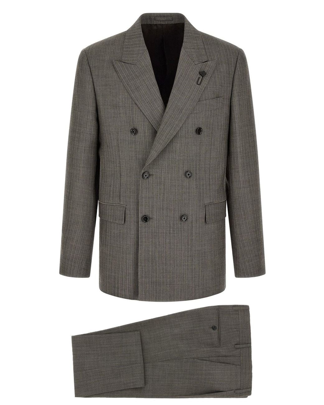 Lardini Gray "Feeling" Suit for men