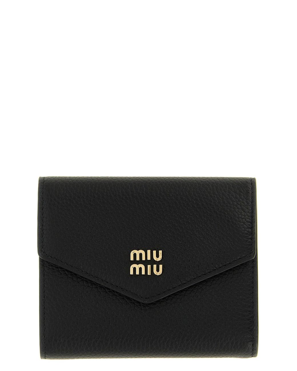 Miu Miu Black Compact Wallet
