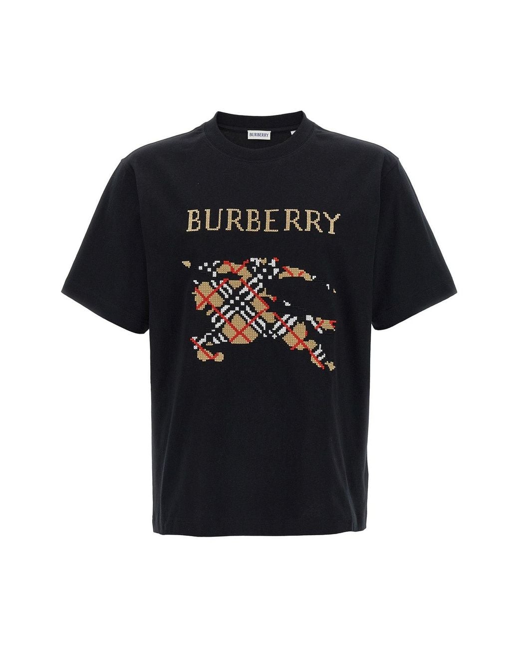 Burberry Black The 'Sic' T-Shirt for men