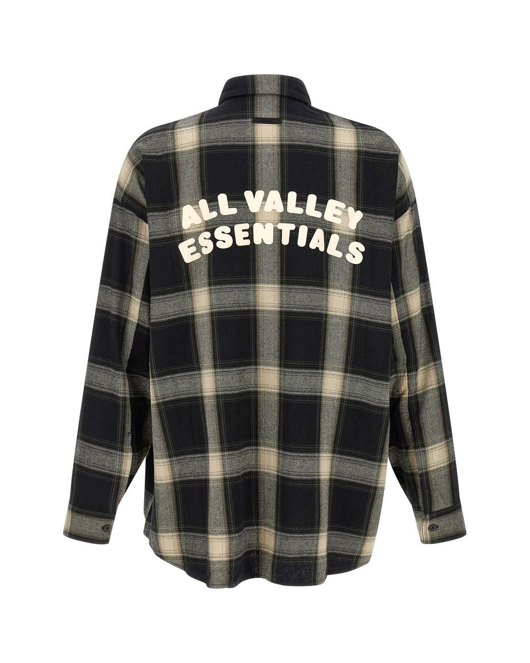 Fear Of God Black Button Up Shirt for men