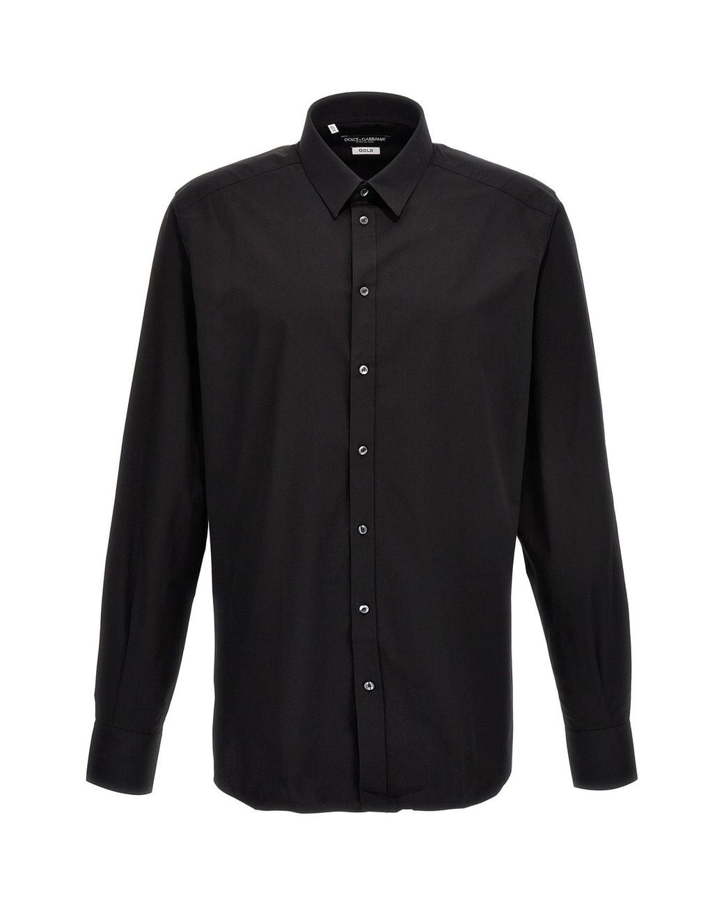 Dolce & Gabbana Black Shirt 'Dg Essential' for men