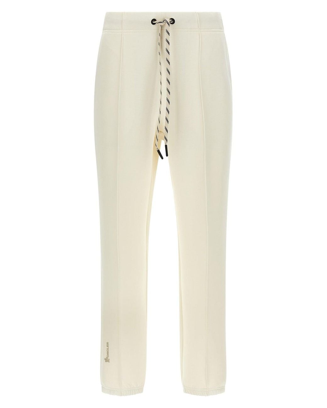Moncler Natural 'Jogging Tessuto Doppio' Sweatpants