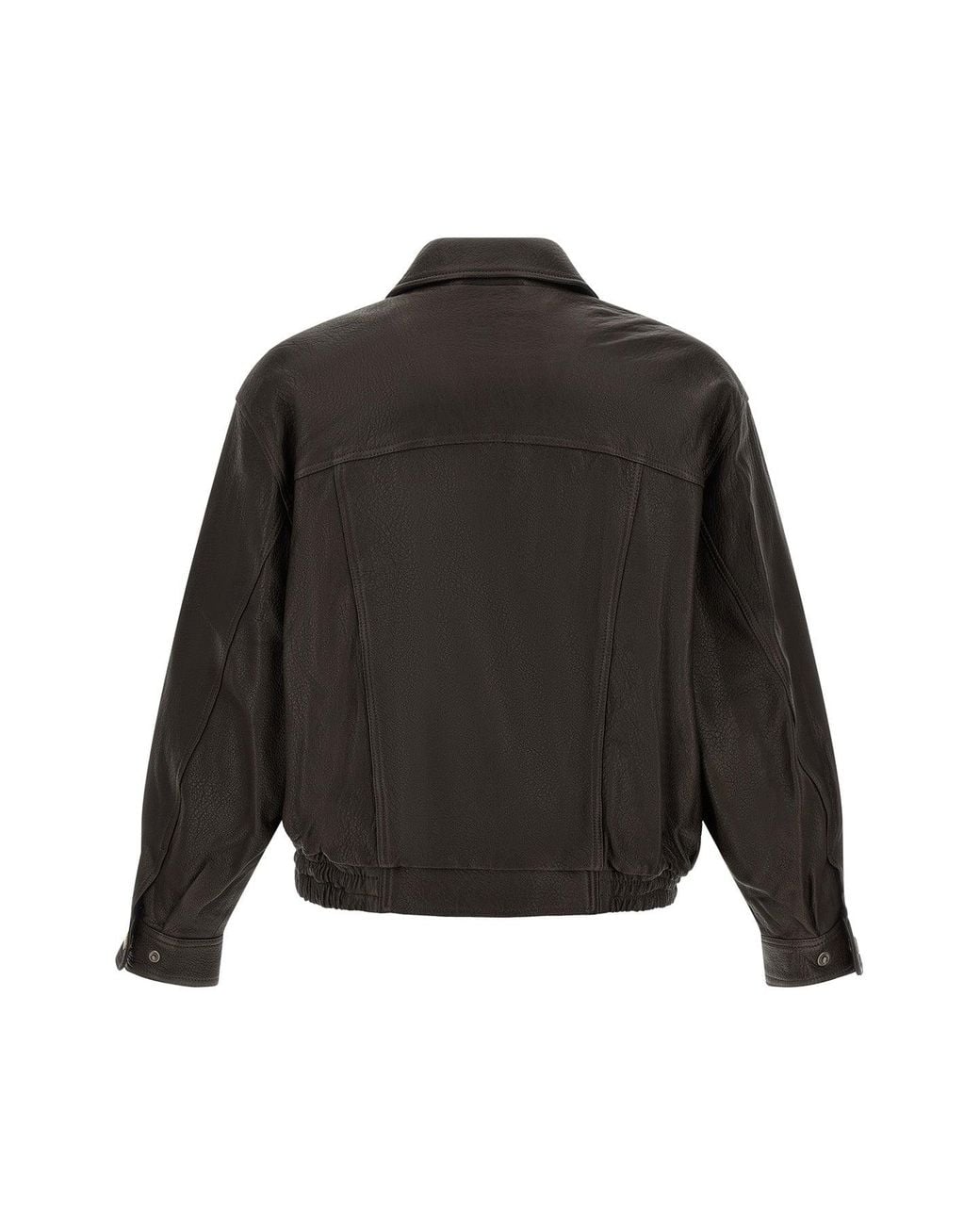 DUNST Black Vintage Leather Jacket for men