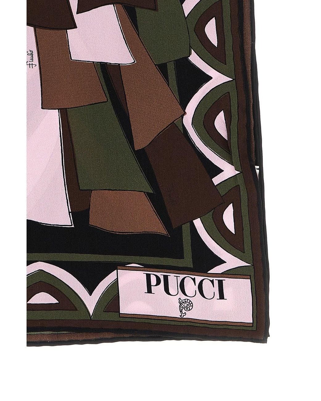 Emilio Pucci Black The 'Baiadera' Stole