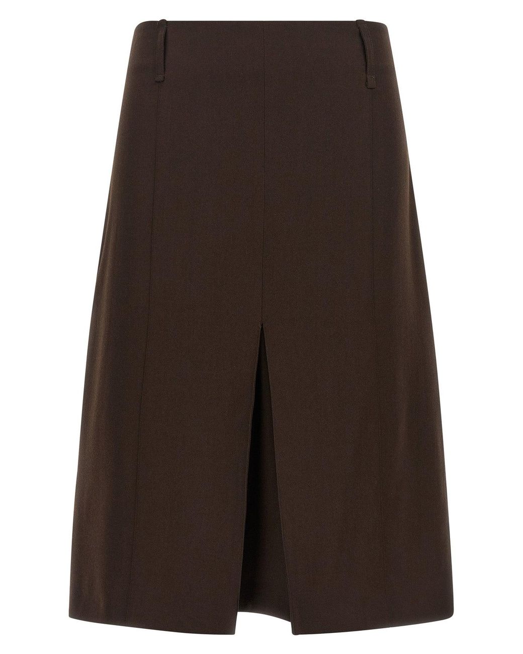 MISENITHE Brown The 'Anne-Mary' Skirt
