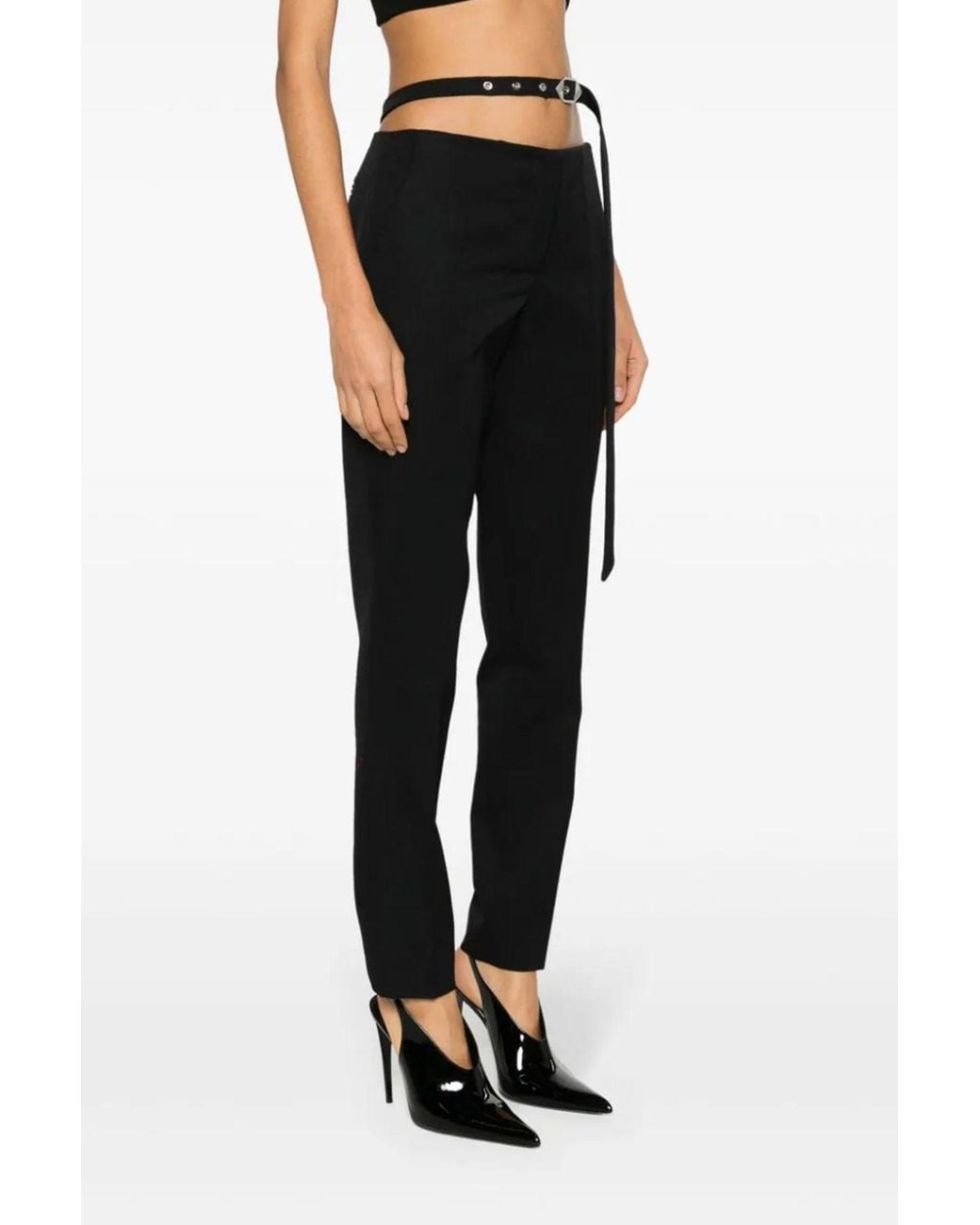 The Attico Blue Pants 'Long Pants'