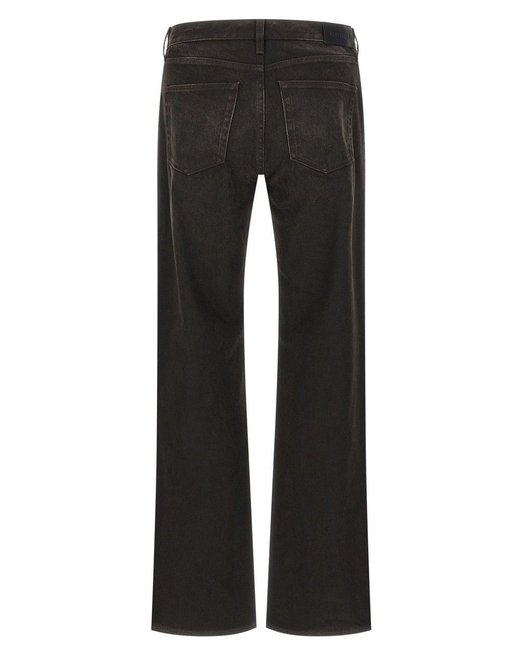 Gucci Black 'Horsebit' Flared Jeans for men