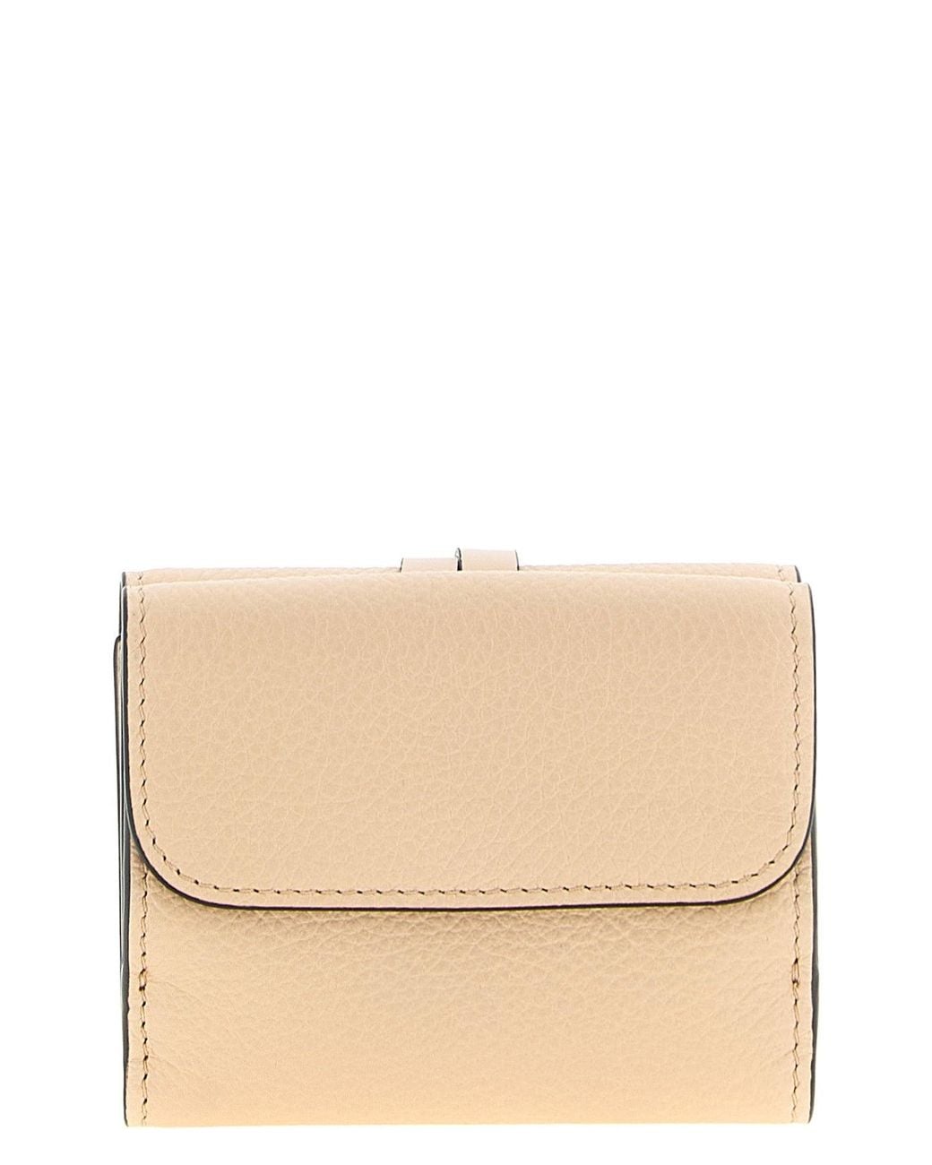 Chloé Natural 'Alphabet' Mini Wallet