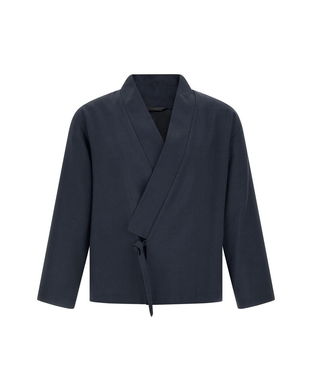 KENZO Blue Kimono Blazer for men