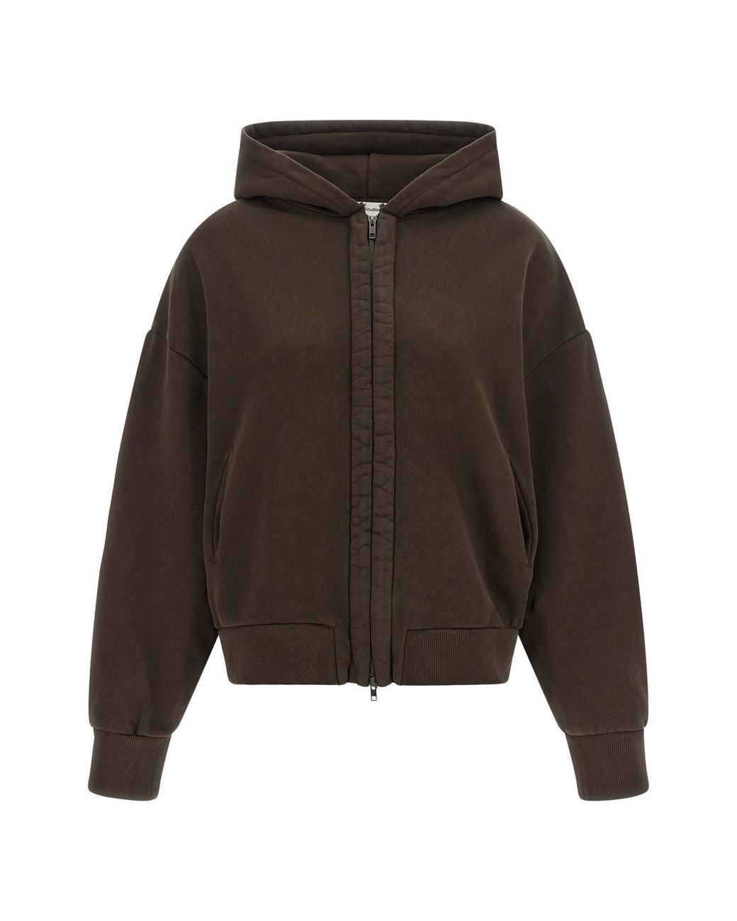 Entire studios Brown Zipped Hoodie
