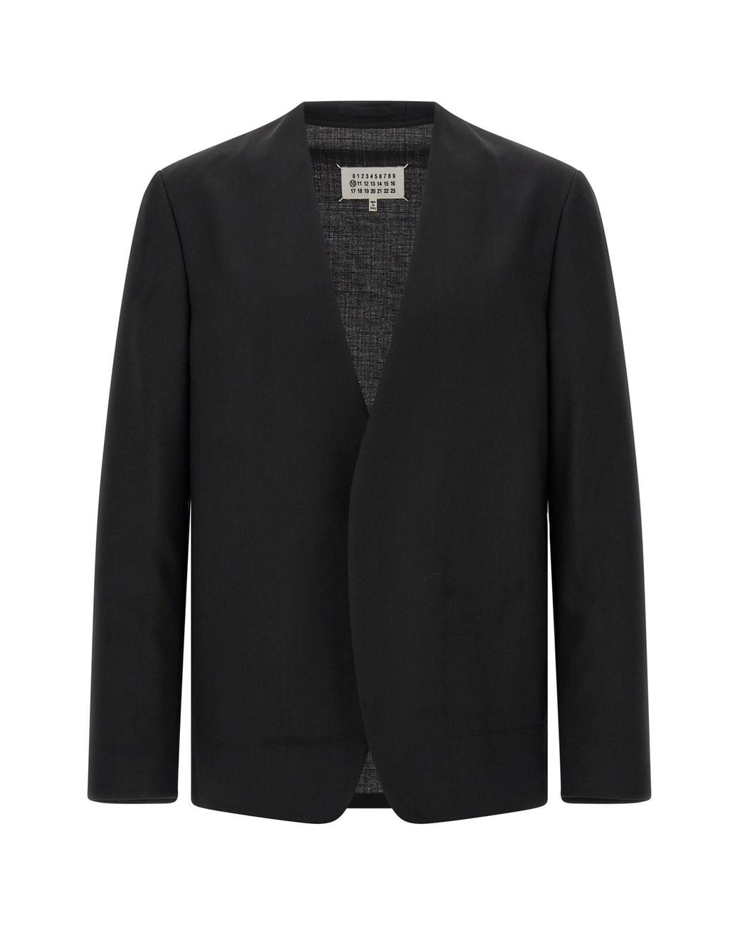 Maison Margiela Black 'minimal' Blazer for men