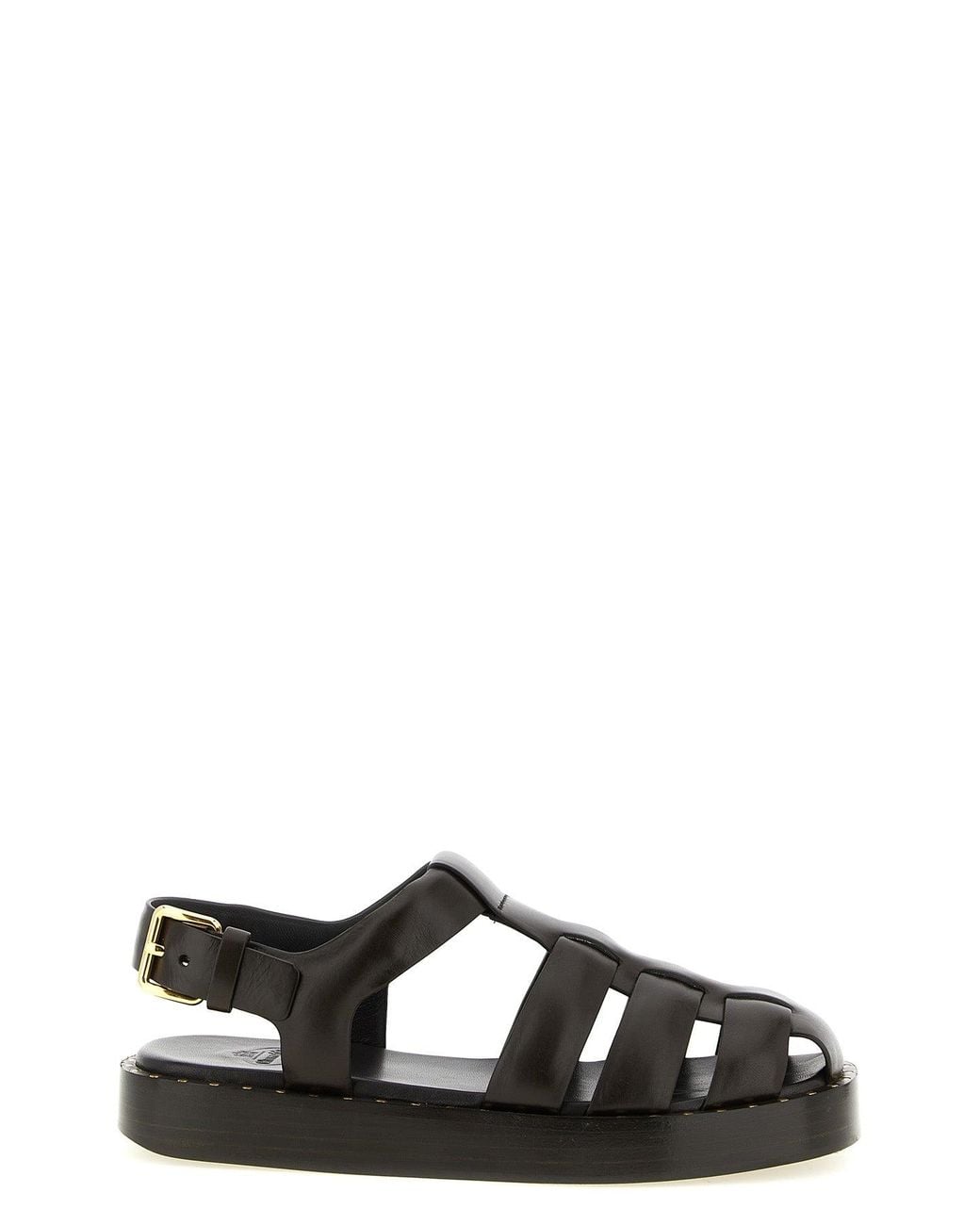 Church's Black Reika Sandal With Studded Details