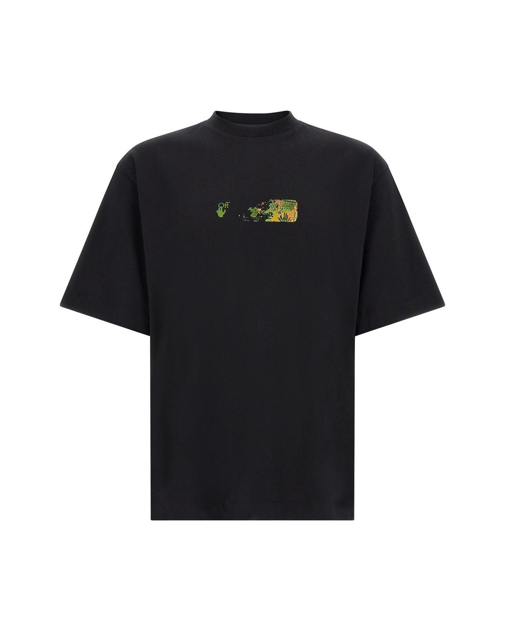 Off-White c/o Virgil Abloh Black 'spices Arrow Skate' T-shirt for men