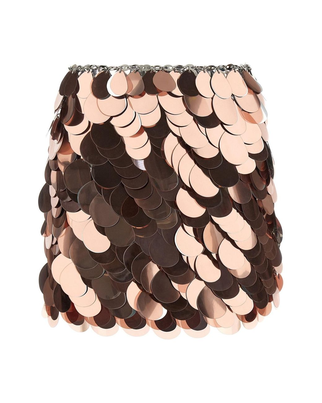 Rabanne Pink 'sparkle Discs' Skirt