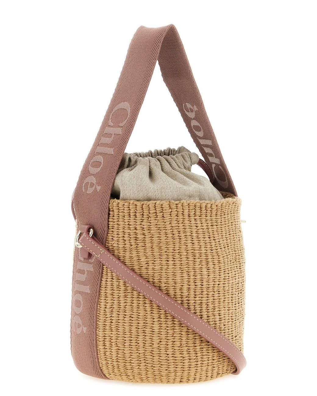 Chloé Natural Woody Small Handbag