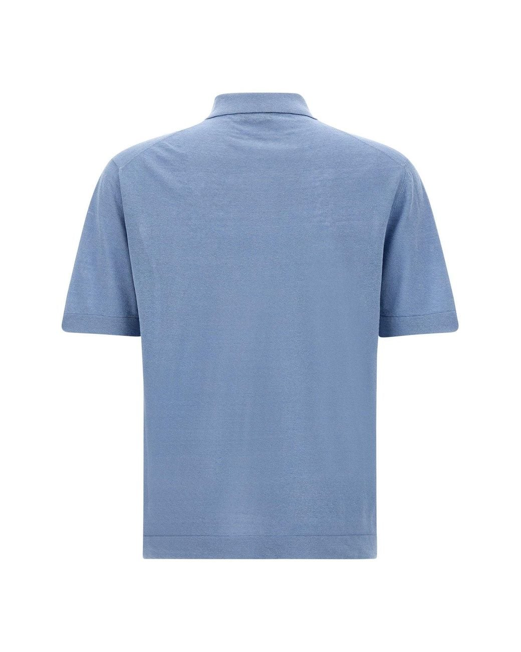 Camicia 'Rever' di Zanone in Blue da Uomo