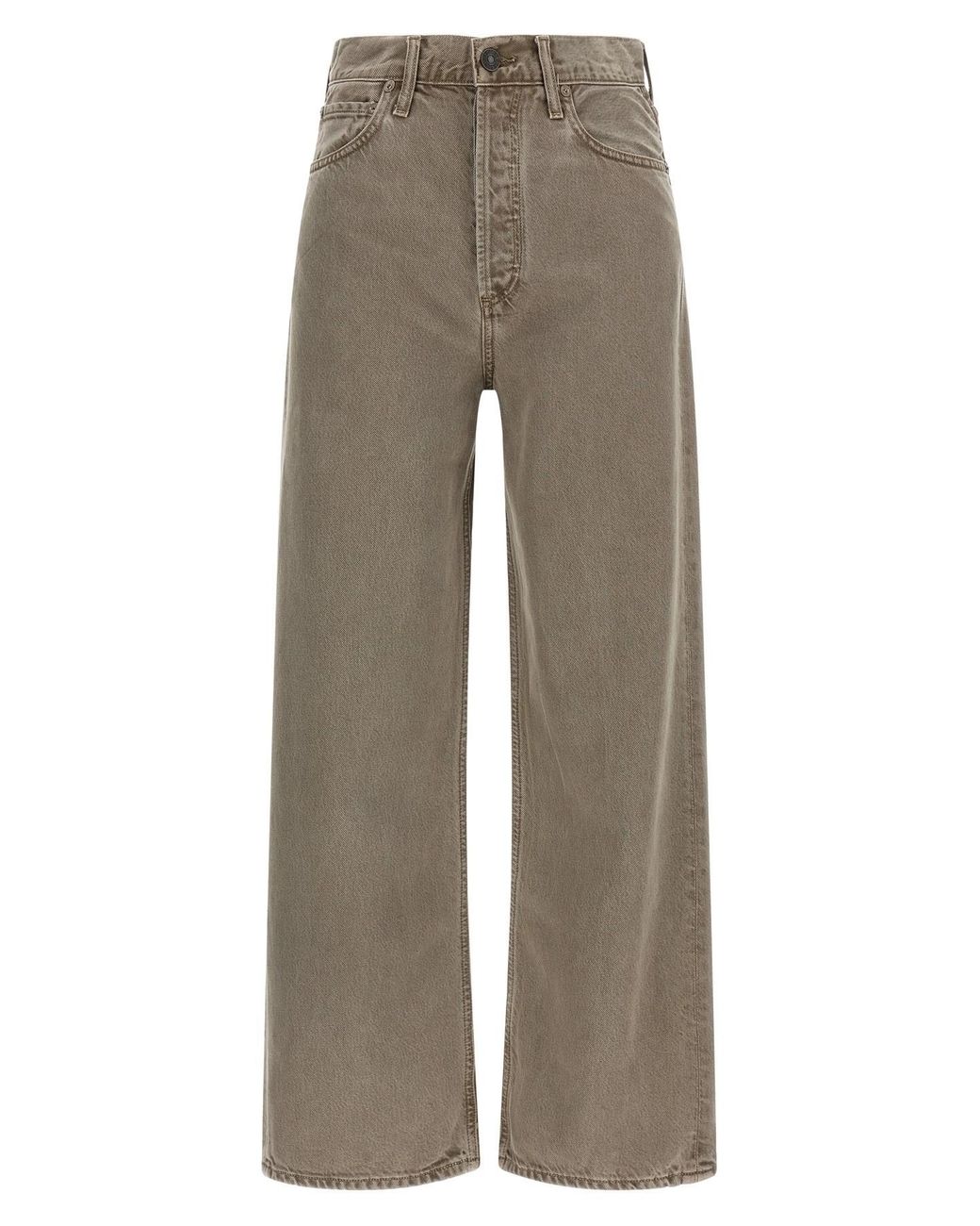 Agolde Gray 'ren' Jeans - 'flyweight' Line