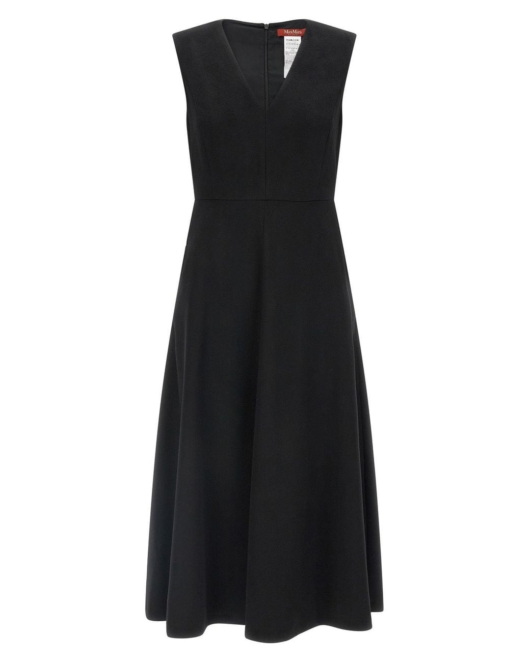 Max Mara Black Curva Dress