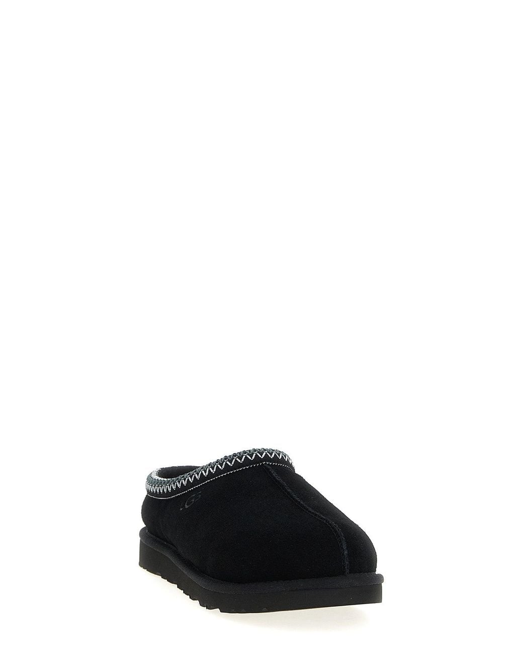 Ugg Black Sabot With Braided Detail for men