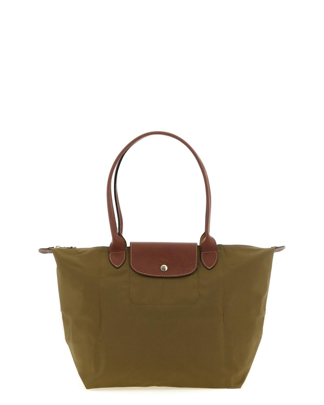 Longchamp Metallic 'le Pliage Original L' Shoulder Bag