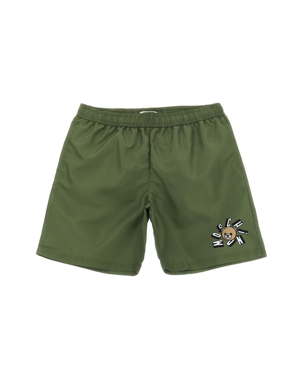 Moschino Green 'moschino Teddy Bear' Swimsuit for men
