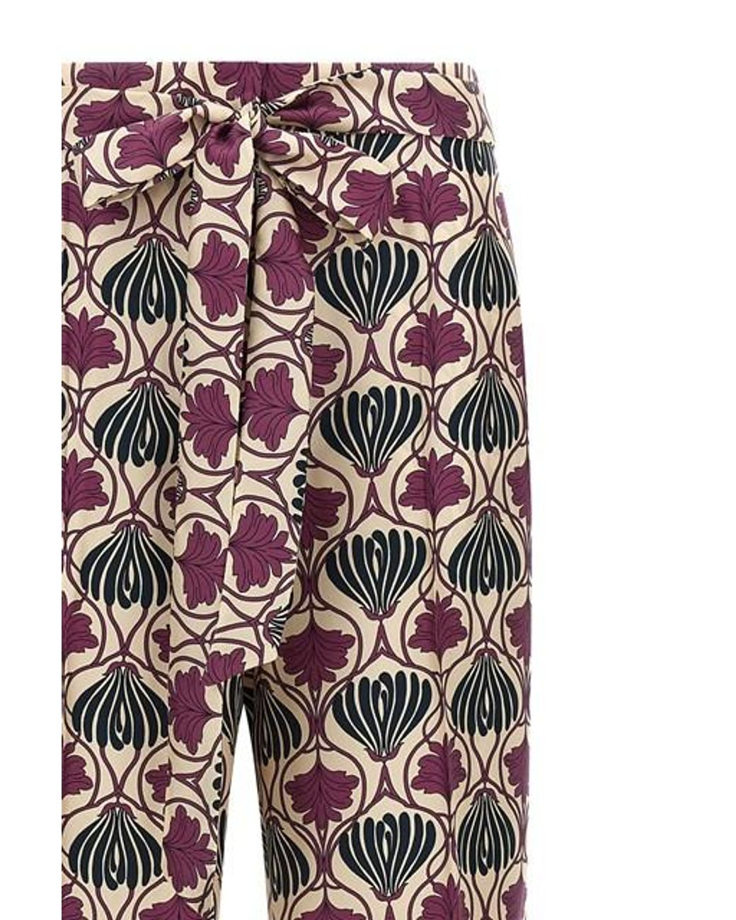 Pantaloni 'Timec' di Max Mara in Multicolor