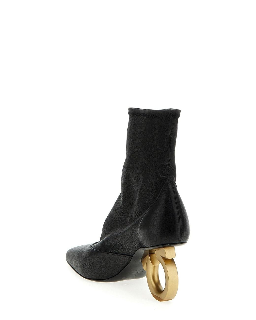 Ferragamo Black 'Adhar' Ankle Boot