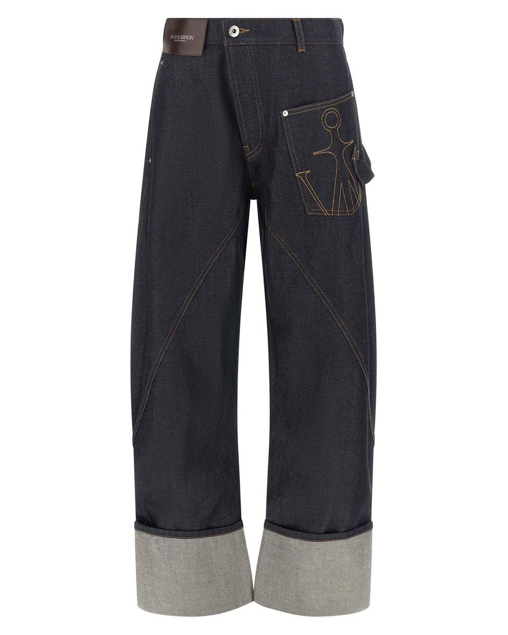 J.W. Anderson Blue J. W.Anderson 'Twisted Workwear' Jeans