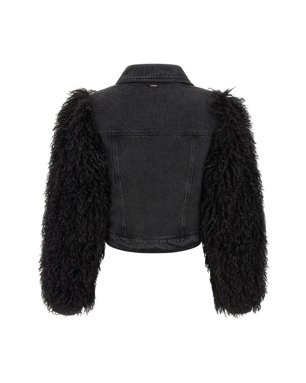 Twinset Black Denim Jacket