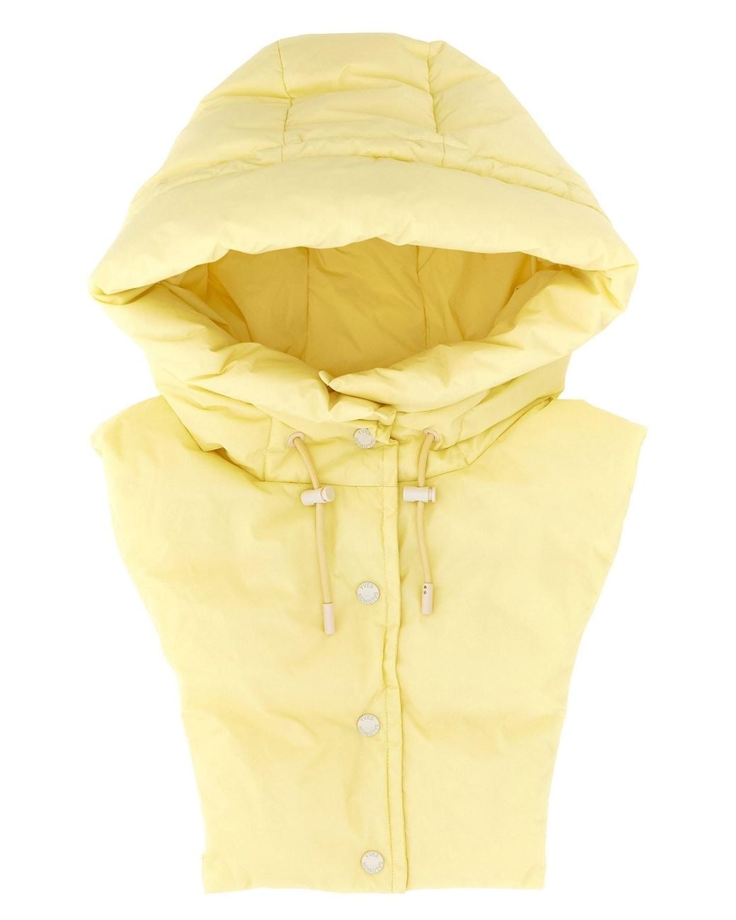 Army by Yves Salomon Yellow Padded Hood