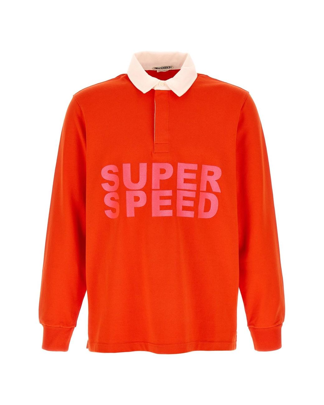 J.W. Anderson Orange 'super Speed' Polo Shirt for men