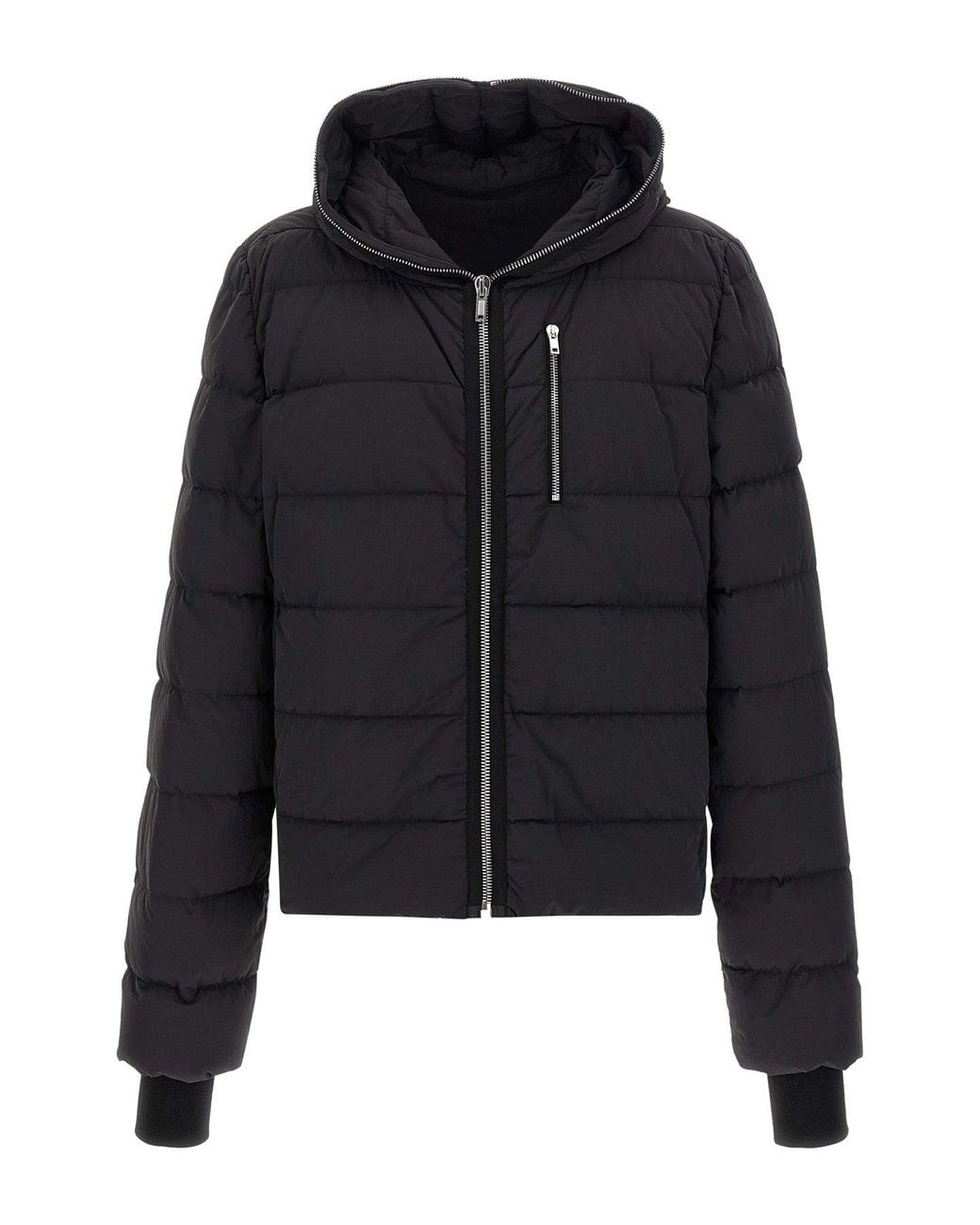 Rick Owens Black 'Gimp Jkt' Puffer Jacket for men