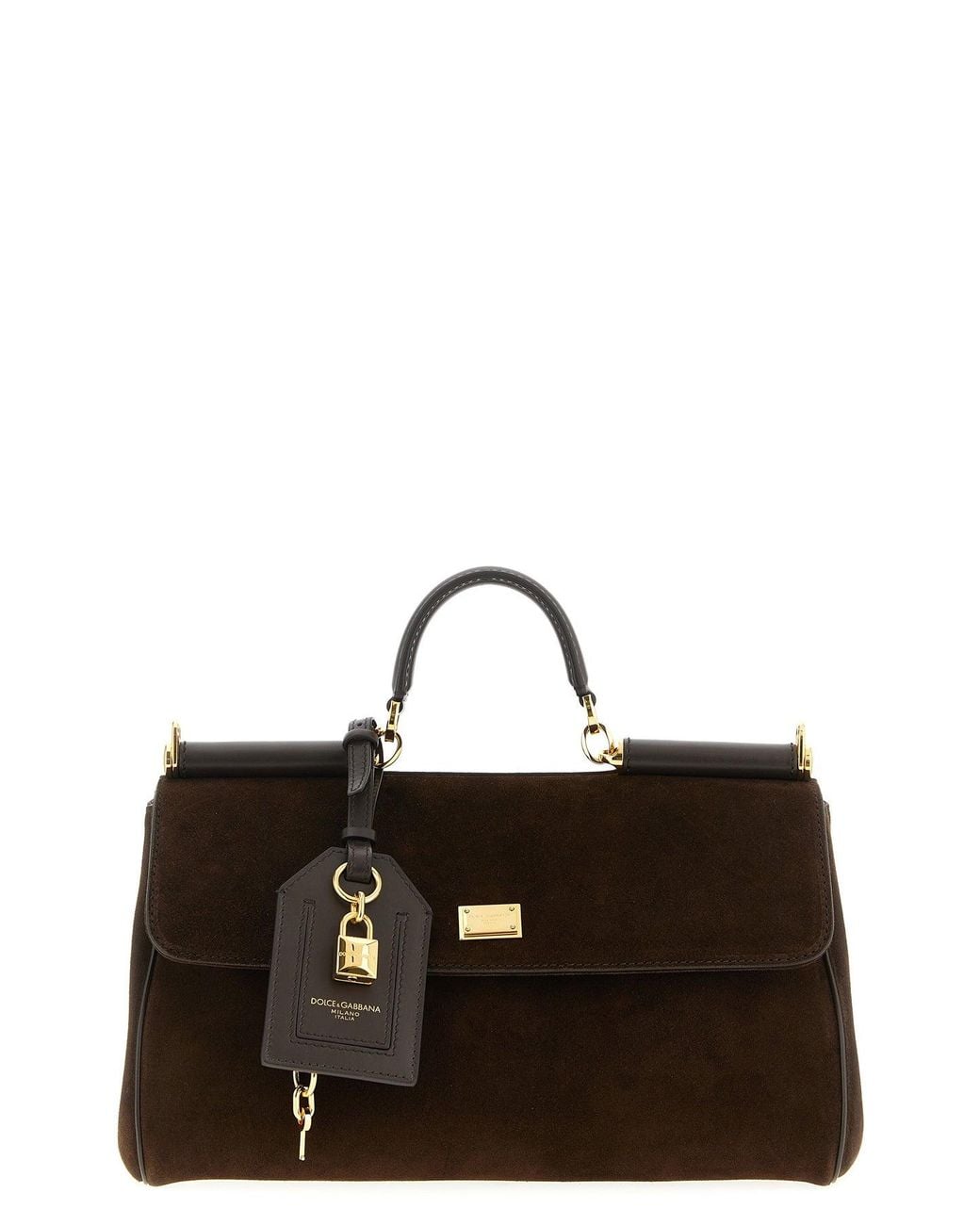 Dolce & Gabbana Black 'My Sicily' Top Handle Bag
