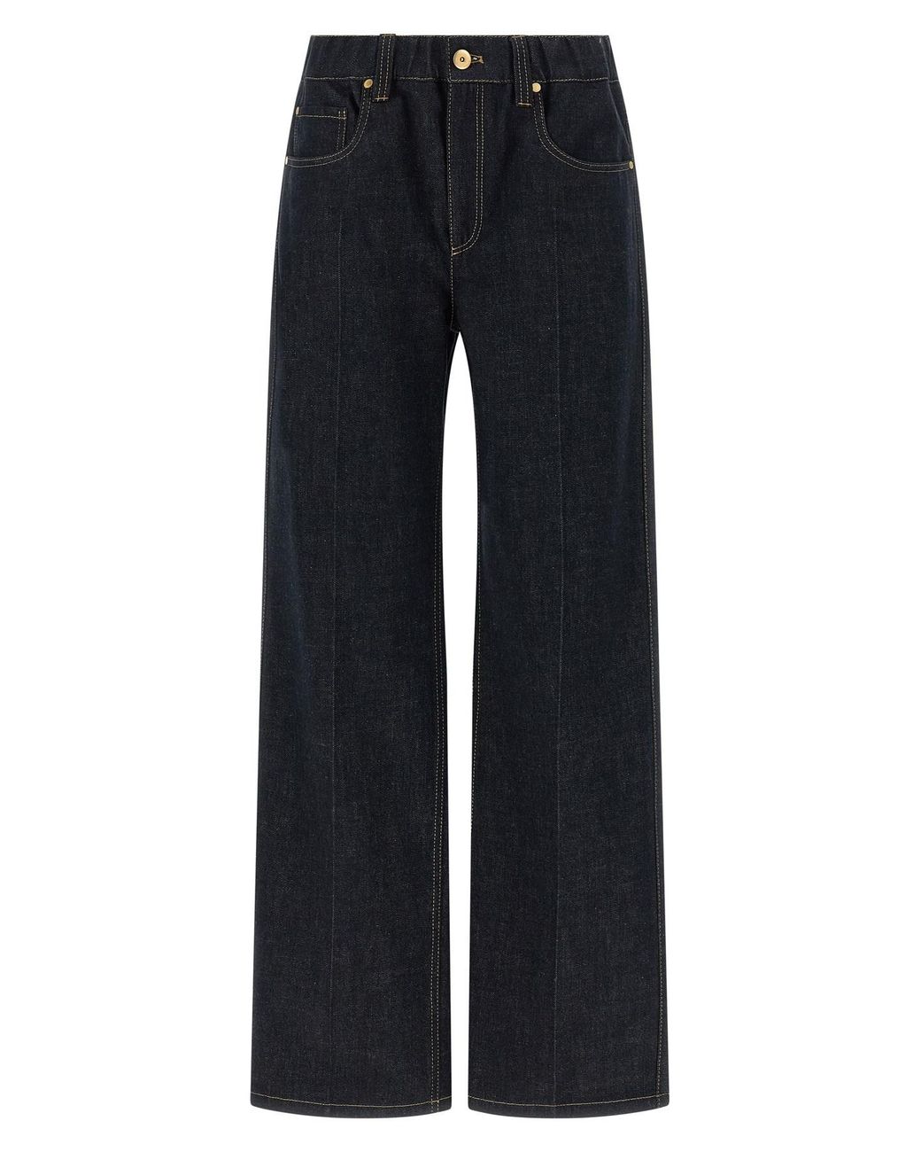 Brunello Cucinelli Blue 'the Contemporary Pull-on' Jeans