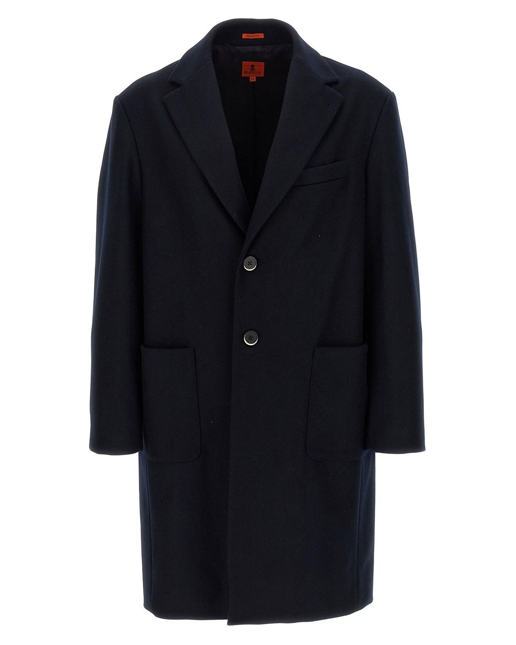 Barena Blue 'baron' Coat for men
