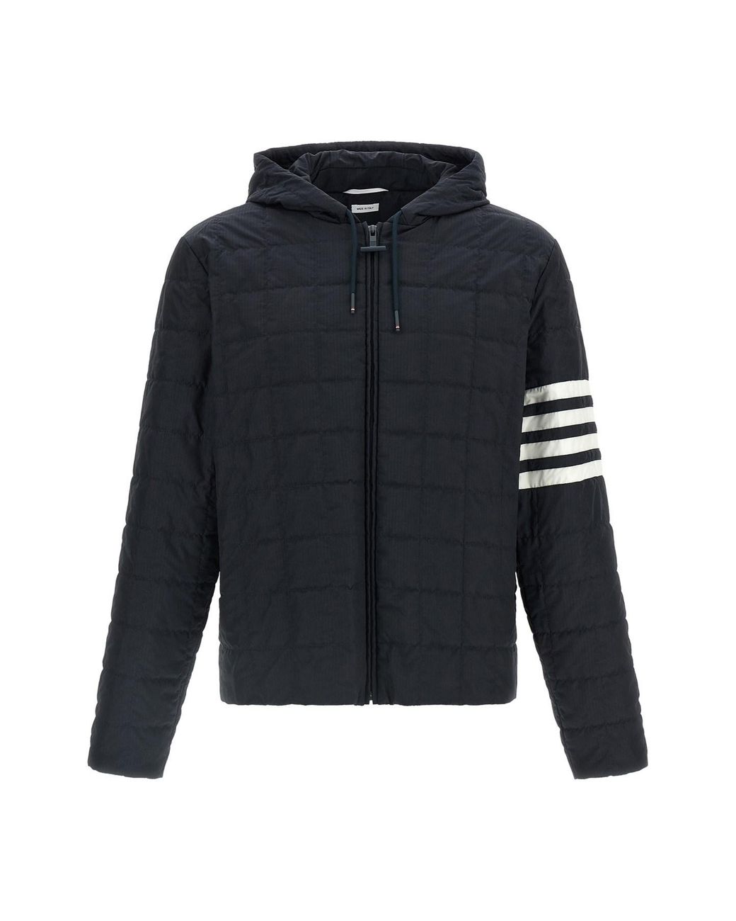 Thom Browne Blue '4bar' Ripstop Shiny Jacket for men