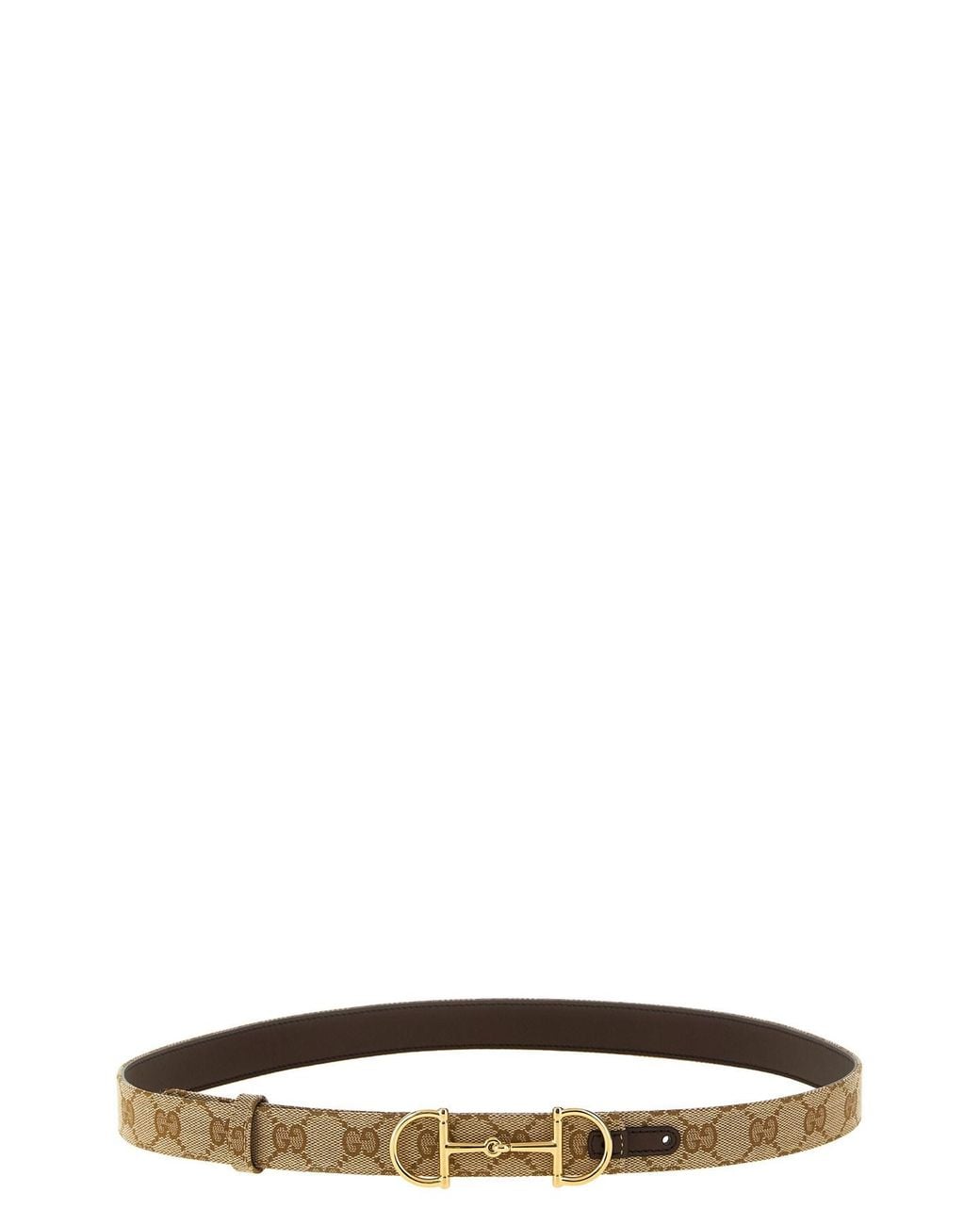 Gucci Black 'morsetto' Reversible Belt