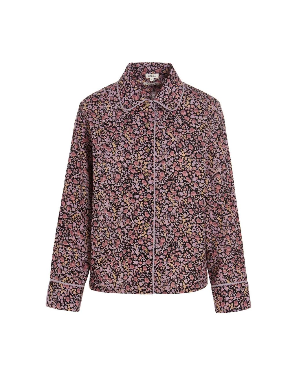 LoveStories Purple 'jo' Pajama Shirt