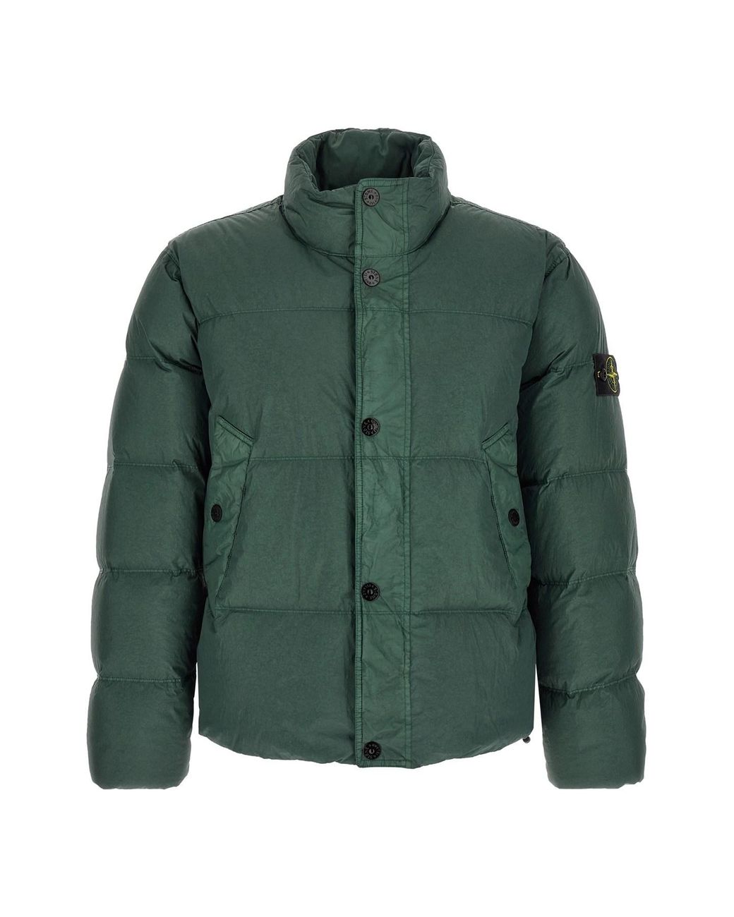 Stone Island Green '4100109' Down Jacket for men