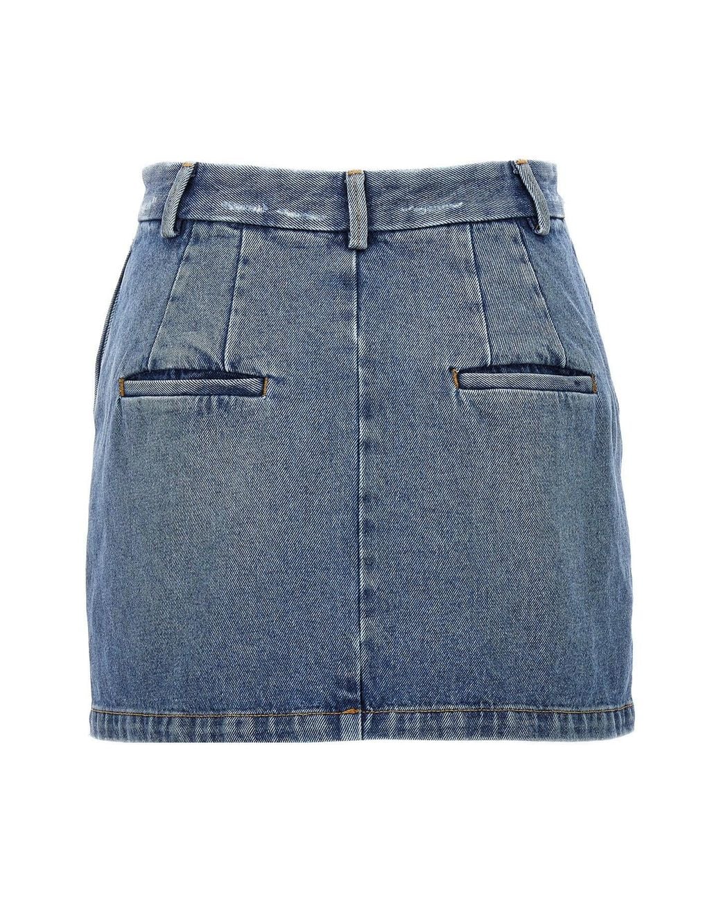 ARMARIUM Blue 'Lula' Mini Skirt