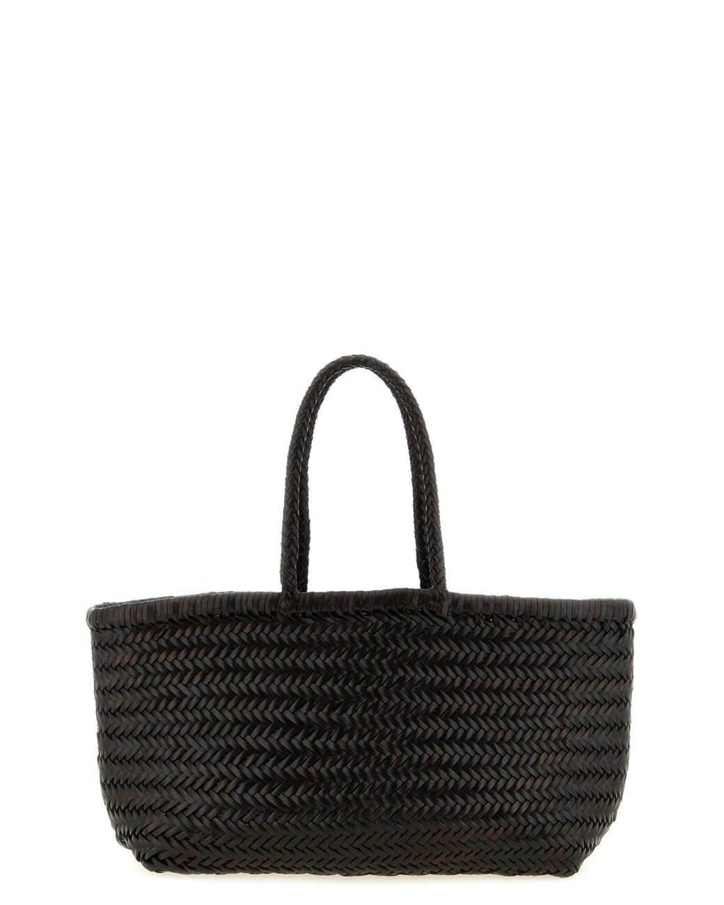 Dragon Diffusion Black Large 'Bamboo Triple Jump' Handbag