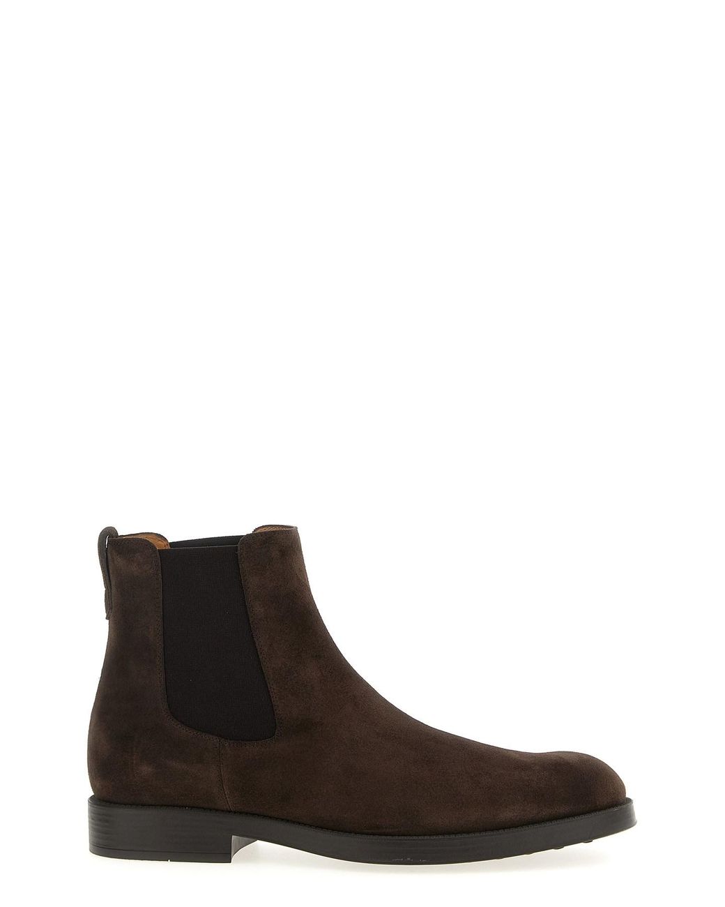 Tod's Brown Chelsea Ankle Boots for men