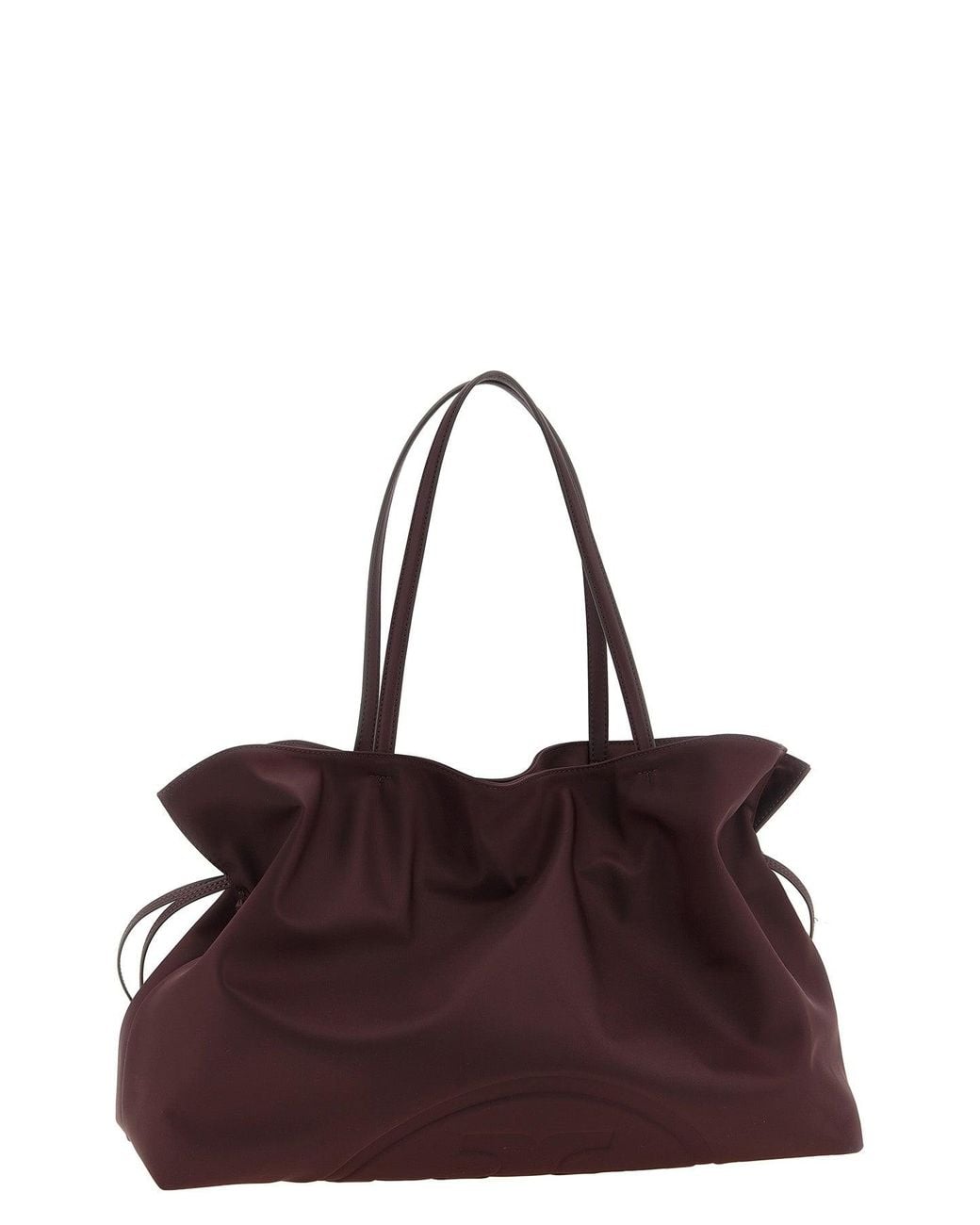 Tory Burch Purple 'Ella Nylon Drawstring' Tote